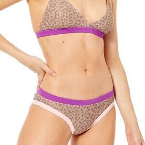 SUNDRY Leopard Bikini BOTTOM Sundry Size 2 US M NEW NWT Style #103905